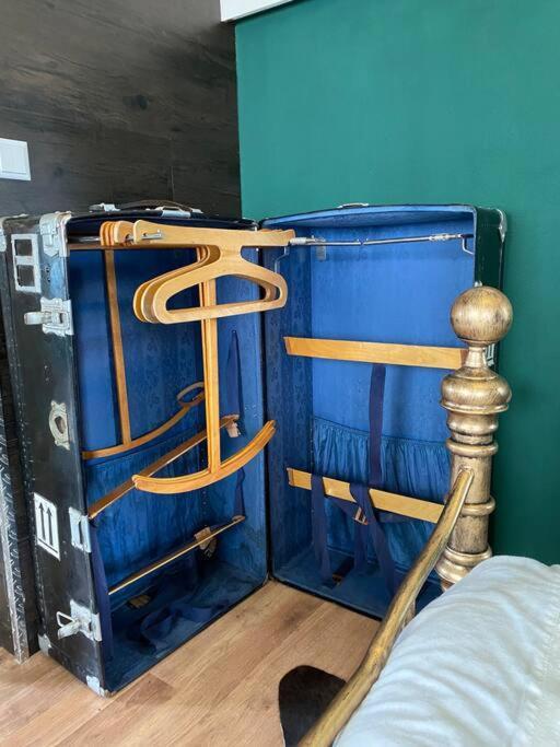 Villa Gleis 1, Eisenbahn Waggon Mit Whirlpool Und Ofen Dahlem  Esterno foto